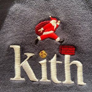 Kith Kithmas kids hoodie with Santa